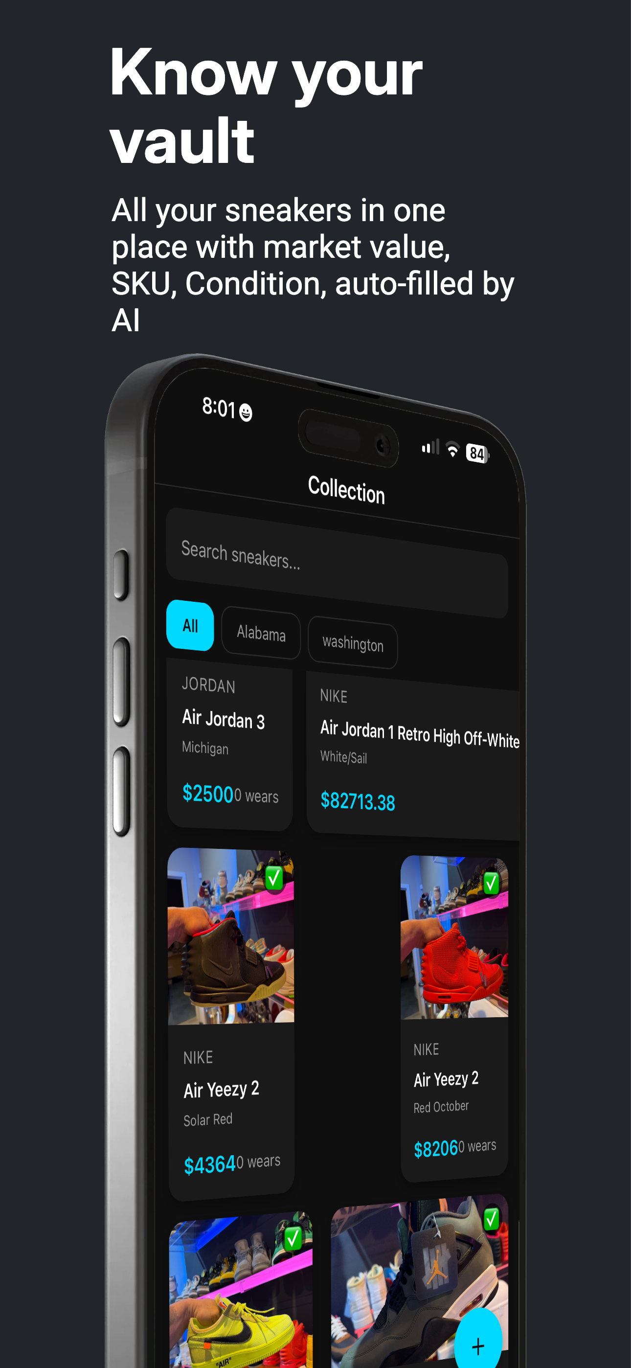 Sneaker Collection Grid